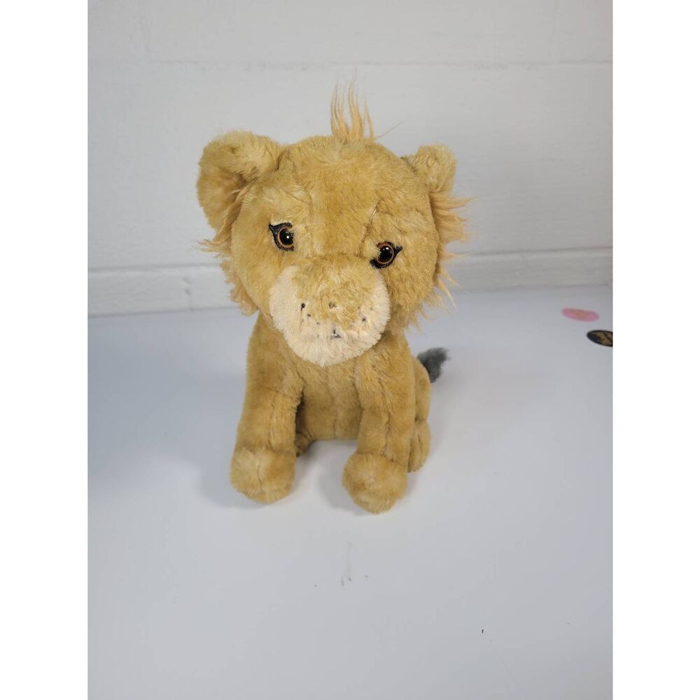 Disney Lion King Simba Interactive Plush Stuffed Animal Toy Live‎ Action 9"